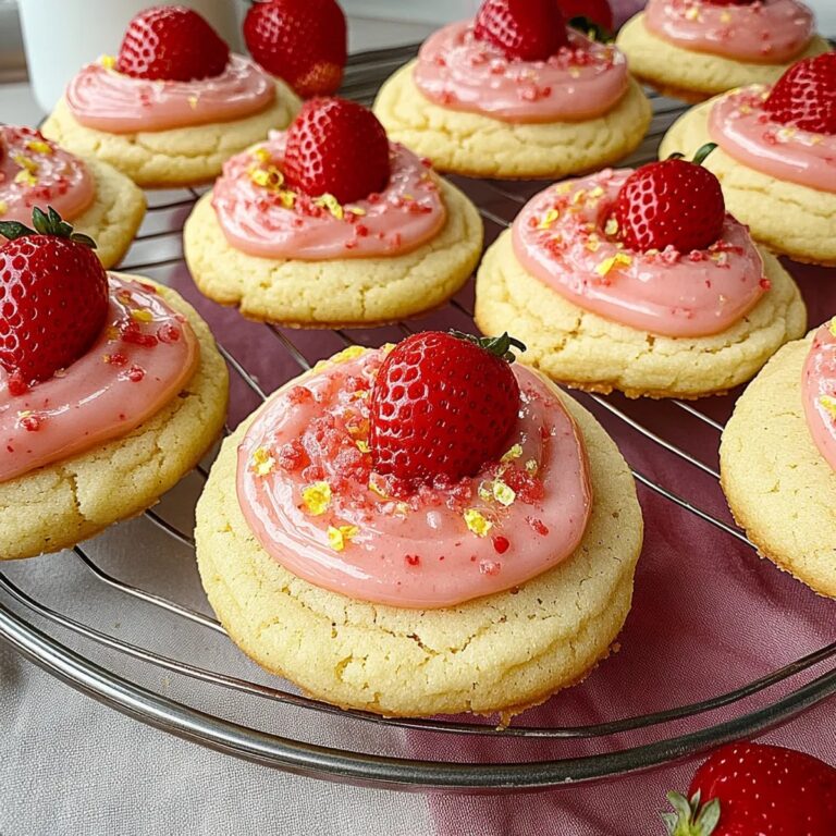 Strawberry Lemonade Cookies Recipe