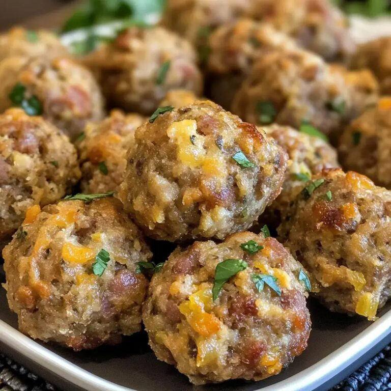 Sausage Stuffing Balls Recipe