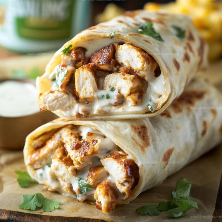 Chicken Ranch Wraps Recipe