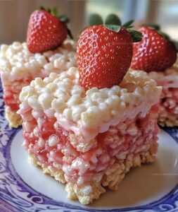 Strawberry Rice Krispie Treats Recipe