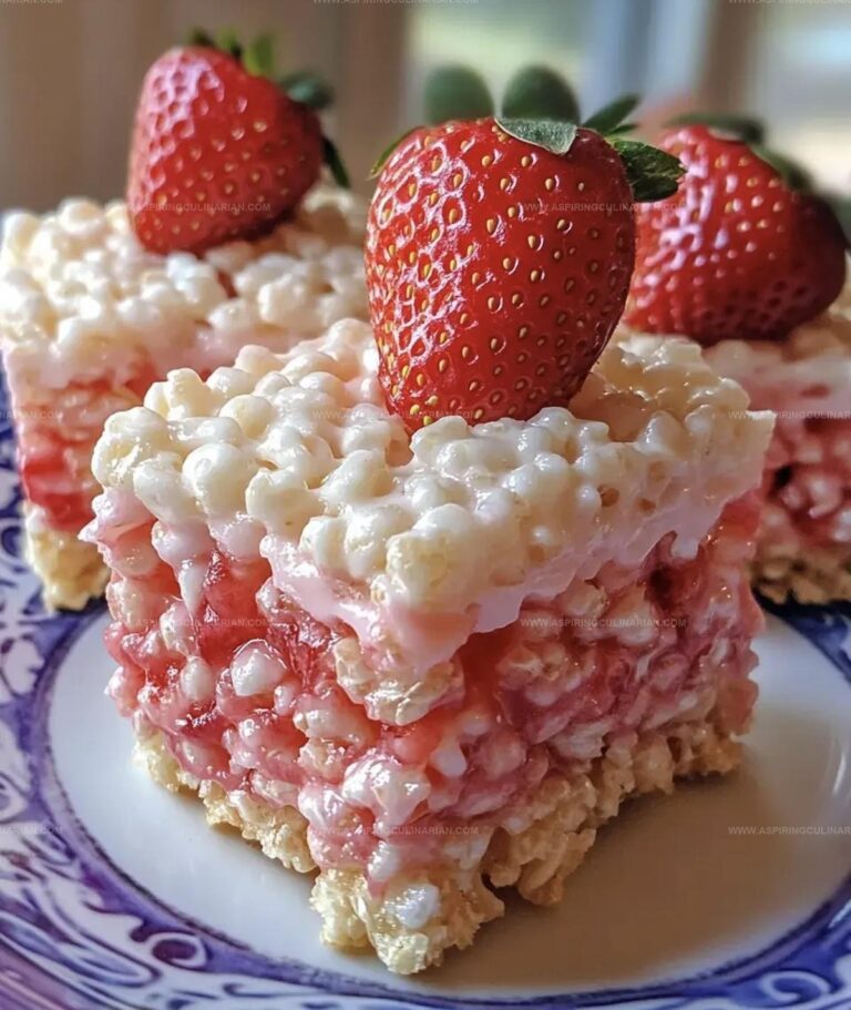 Strawberry Rice Krispie Treats Recipe
