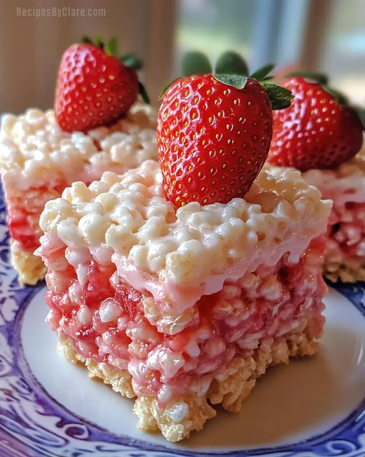 Strawberry Rice Krispie Treats Recipe