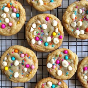White Chocolate Confetti Cookies Recipe