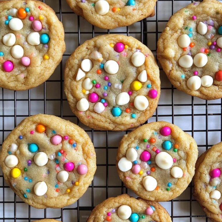 White Chocolate Confetti Cookies Recipe