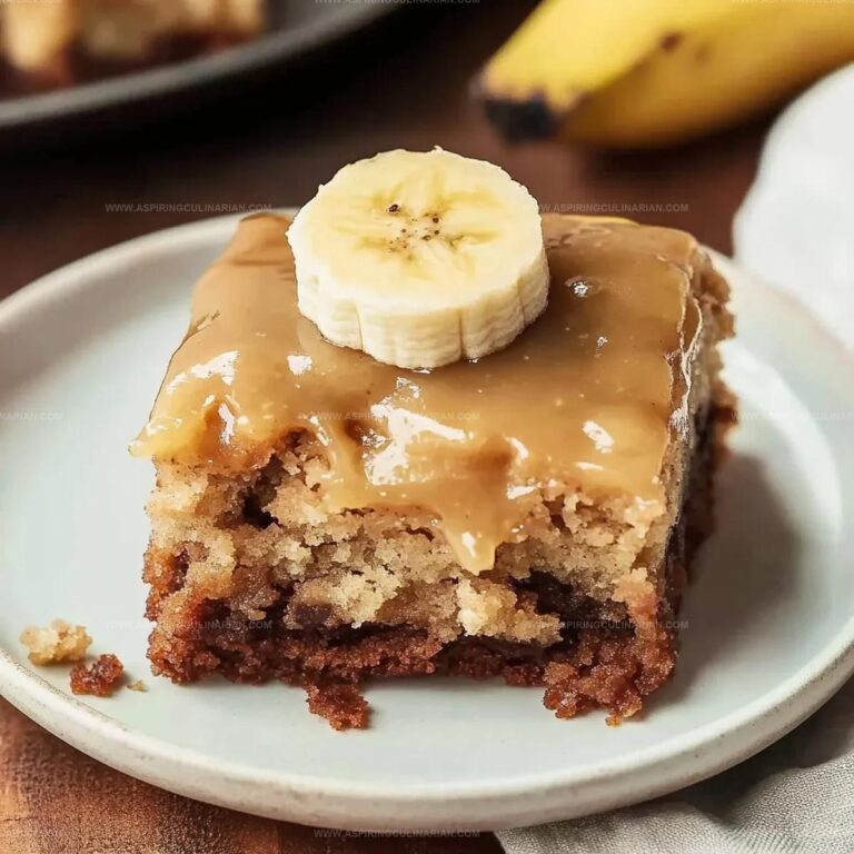 Banana Bread Brownies Homemade Recipe