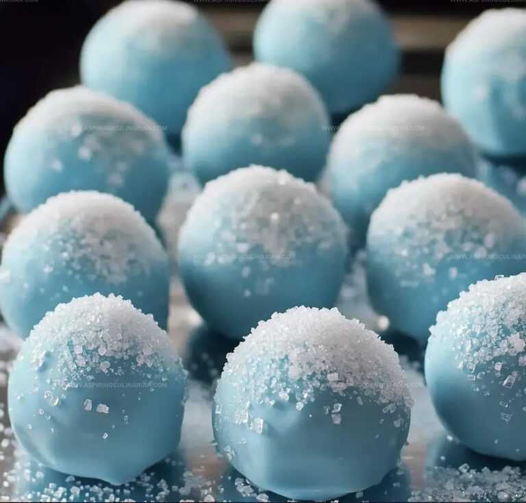 Blue Christmas Truffles Recipe