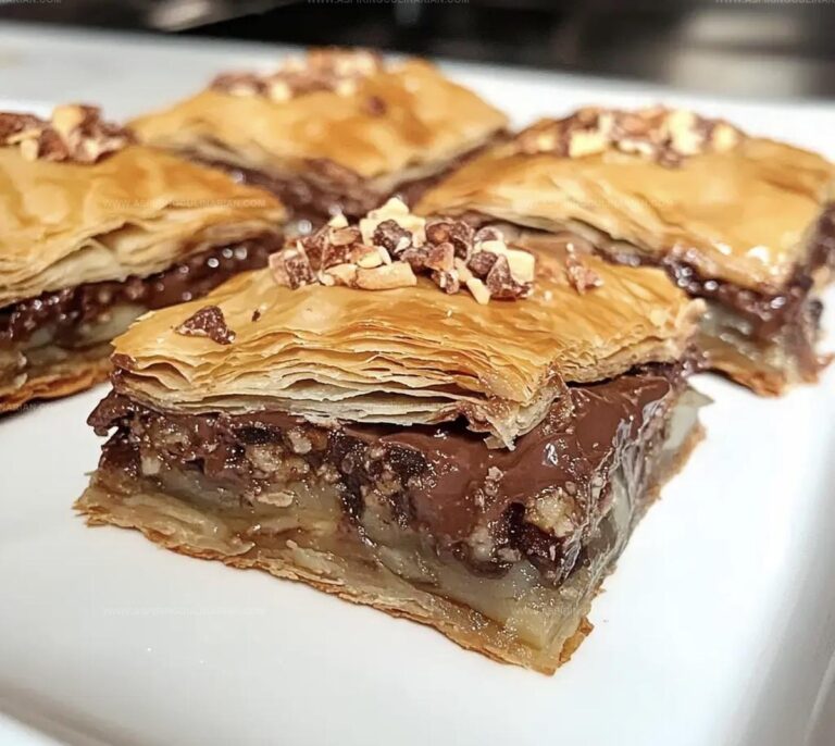 Nutella Baklava Recipe