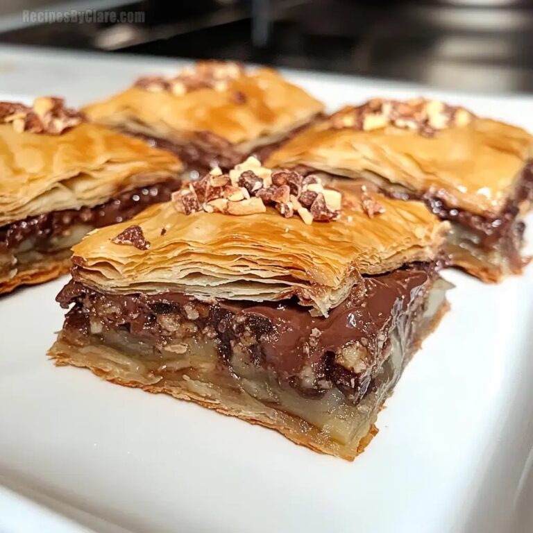 Nutella Baklava Recipe