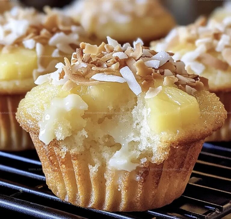 Pina Colada Pie Muffins Recipe