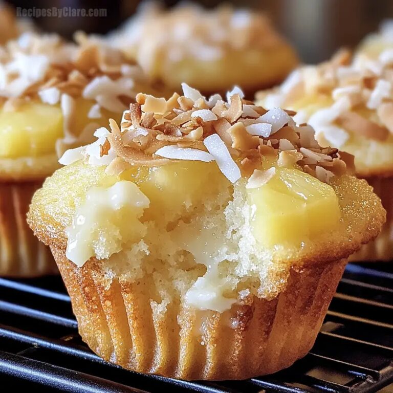 Pina Colada Pie Muffins Recipe