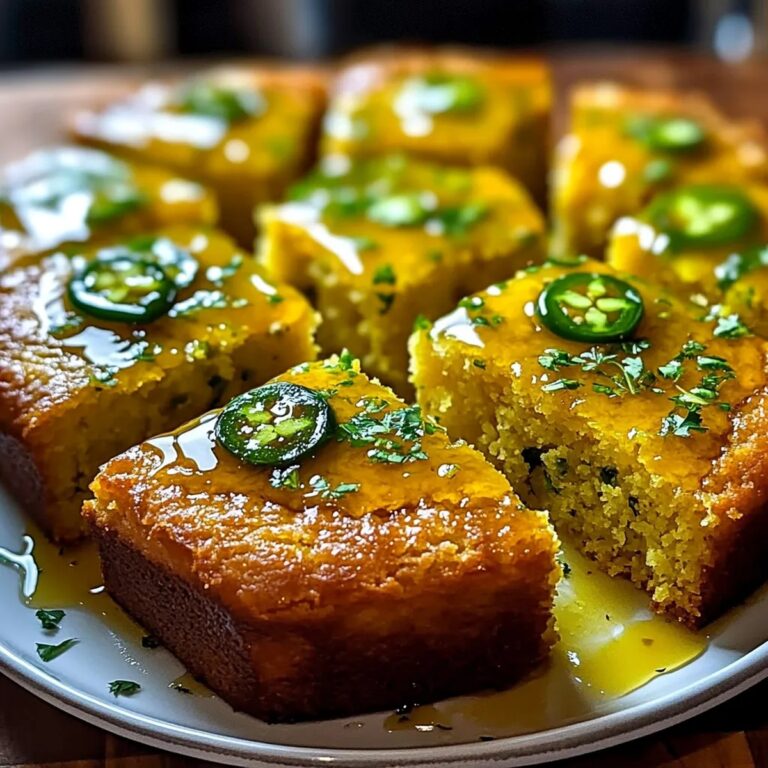 Jalapeno Cornbread With Lime Honey Glaze Recipe