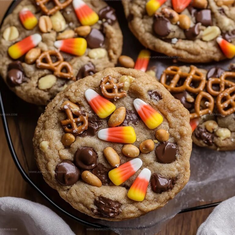 Candy Corn Trail Mix Cookies Recipe