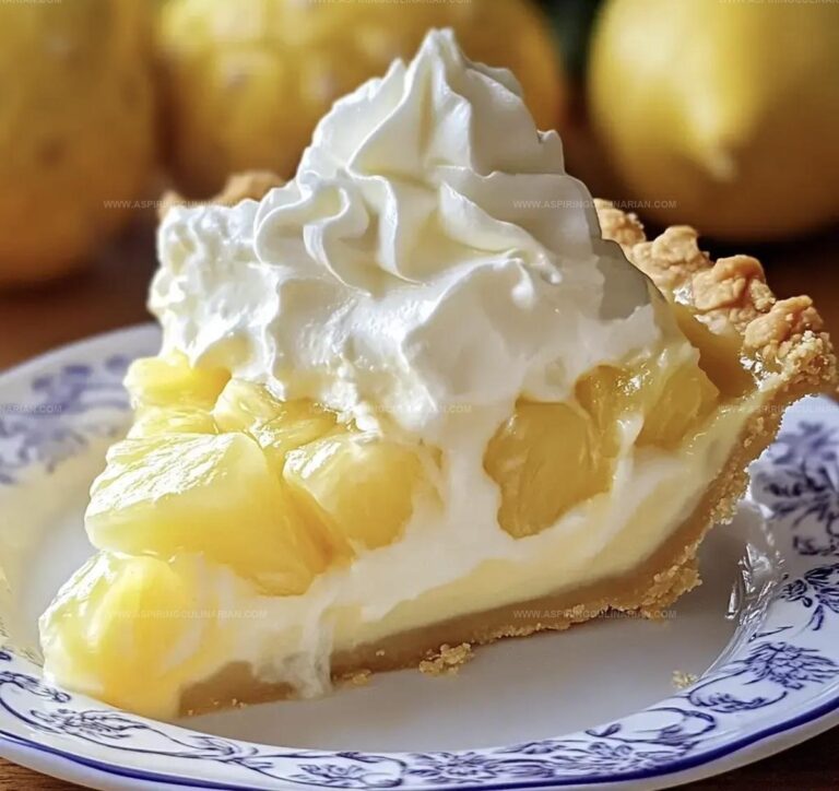 Pineapple Cream Pie Recipe