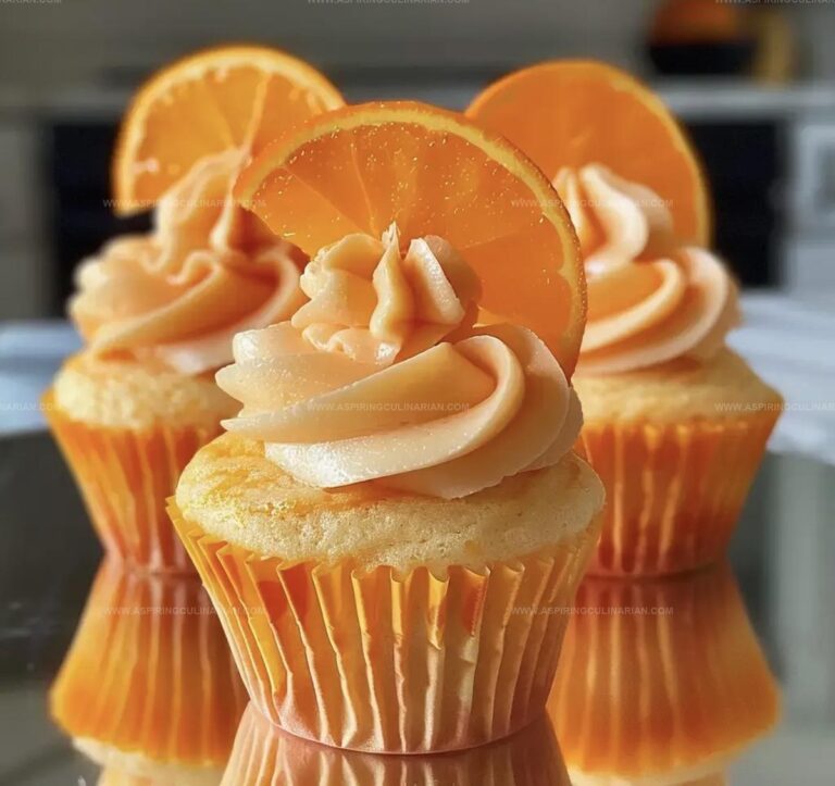 Orange Creamsicle Cupcakes Recipe