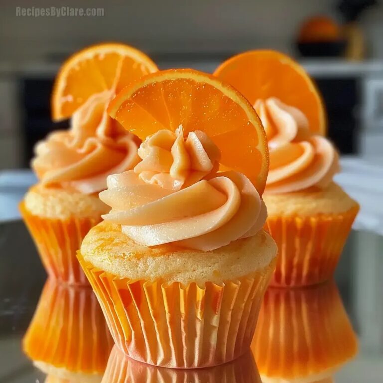 Orange Creamsicle Cupcakes Recipe