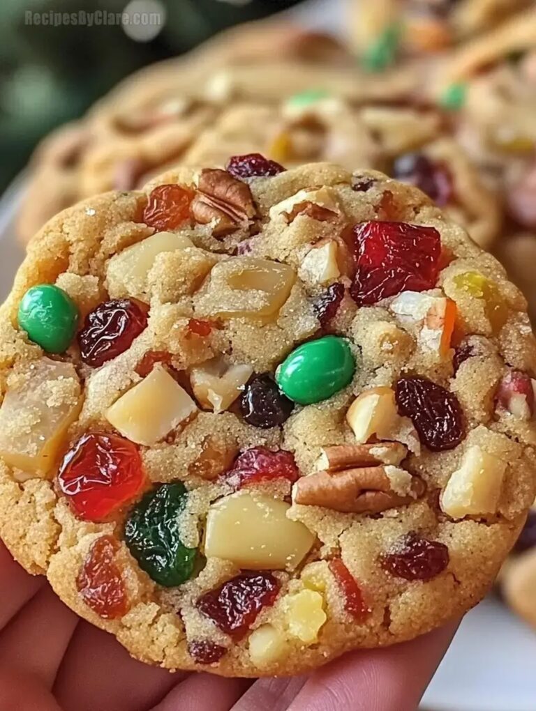 Chewy Fruitcake Cookies Recipe