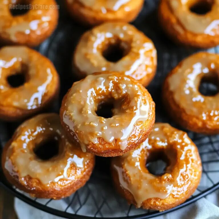 Baked Pumpkin Donuts Maple Glaze Recipe