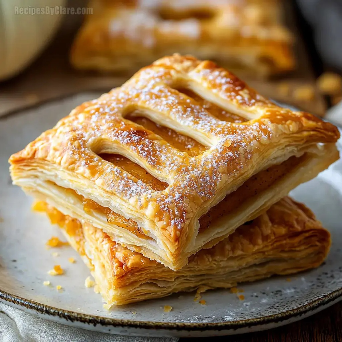 Pumpkin Hand Pies Flaky Crust Recipe