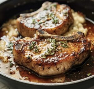 Sweet Savory Brown Sugar Pork Chops Recipe