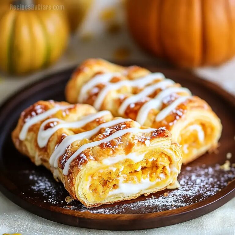 Easy Pumpkin Danish With Cream Cheese Recipe