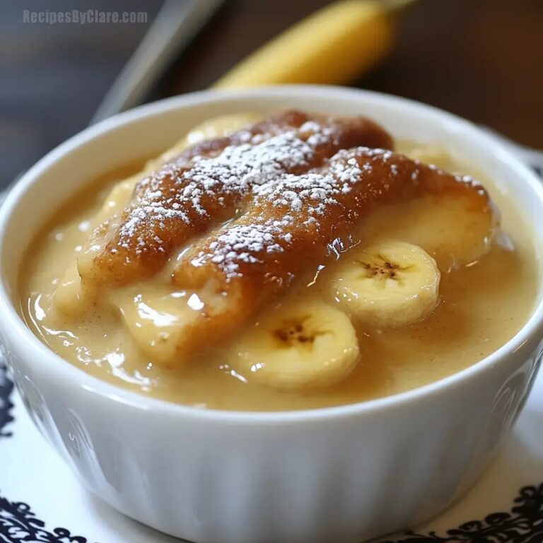 Banana Malva Pudding Recipe
