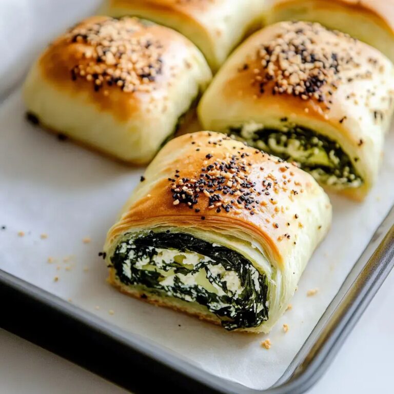 Spinach Ricotta Rolls Recipe
