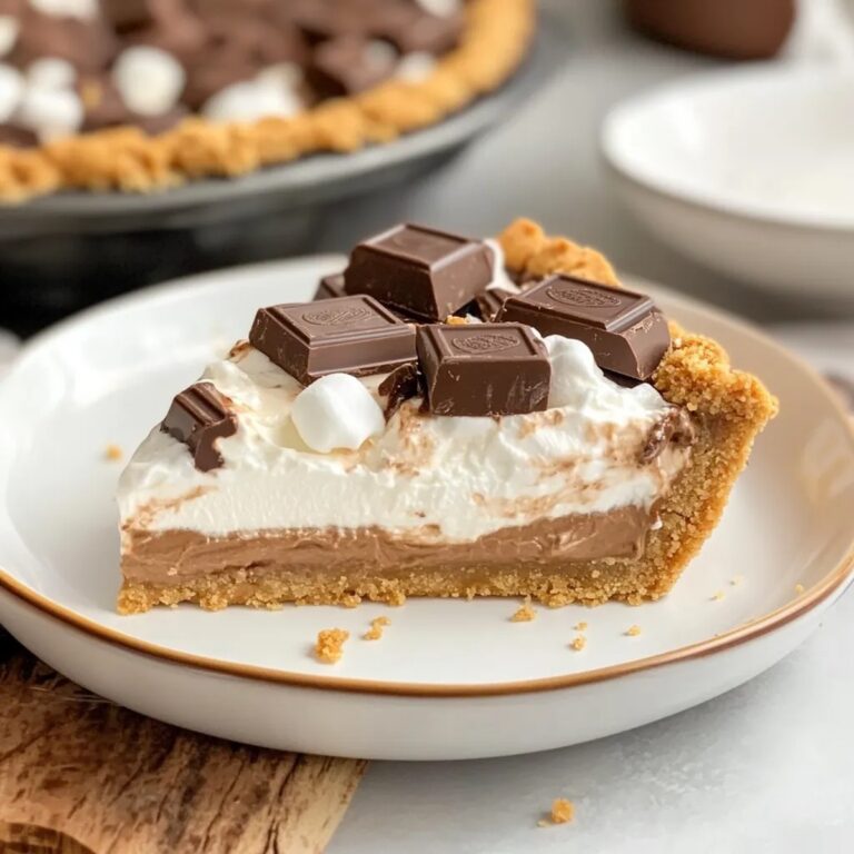 Smores Pie Recipe
