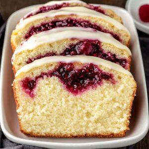 White Chocolate And Raspberry Loaf Cake Recipe