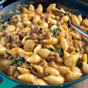 Creamy Beef And Shells Recipe