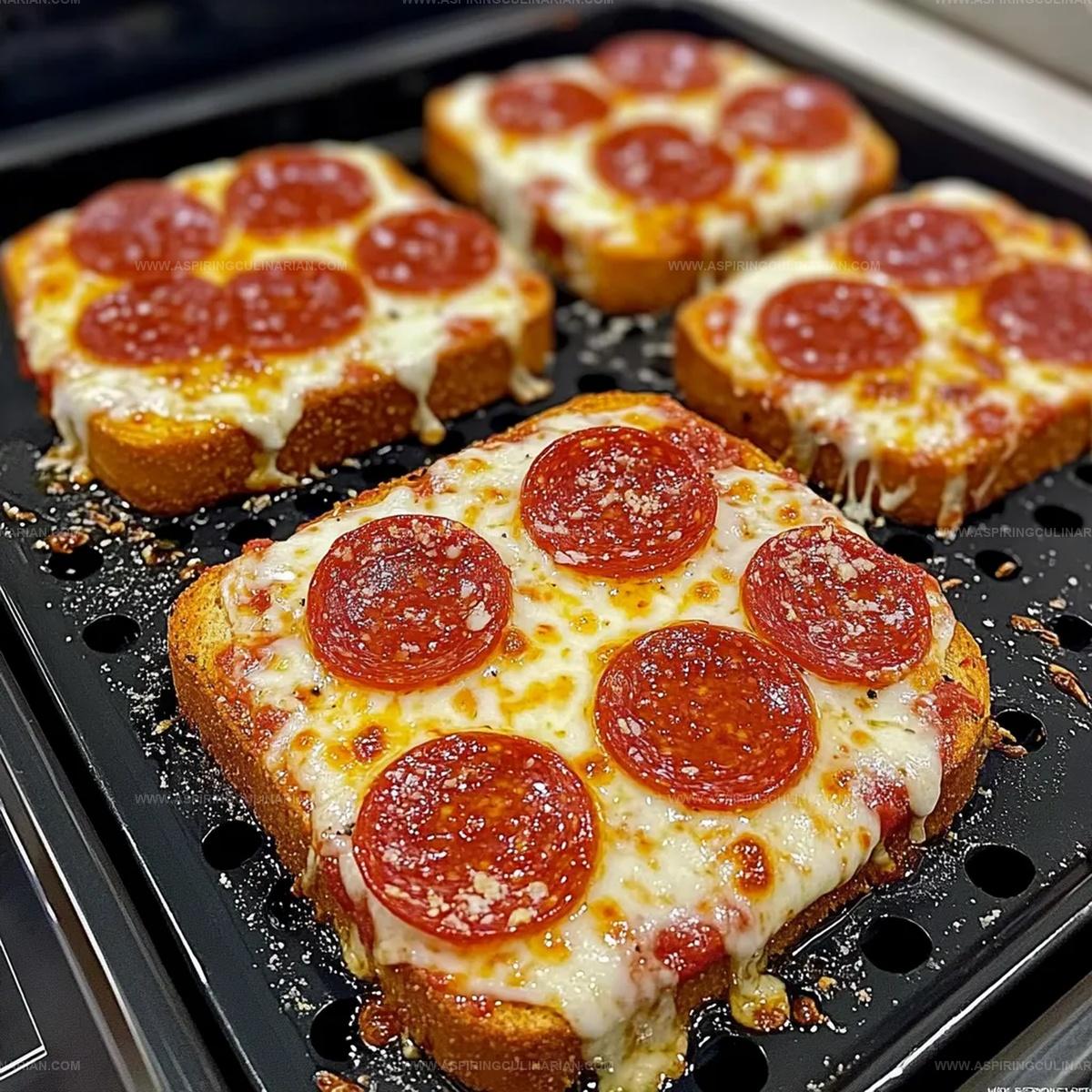 Air Fryer Pizza Toast Recipe