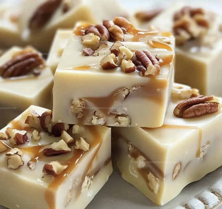 White Chocolate Caramel Pecan Fudge Recipe