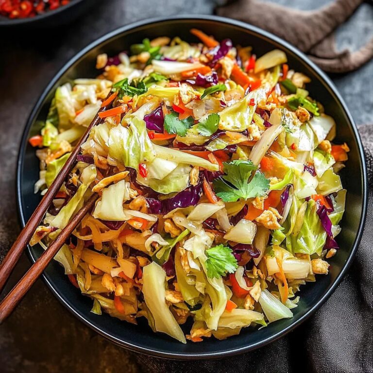 Asian Cabbage Stir Fry Recipe