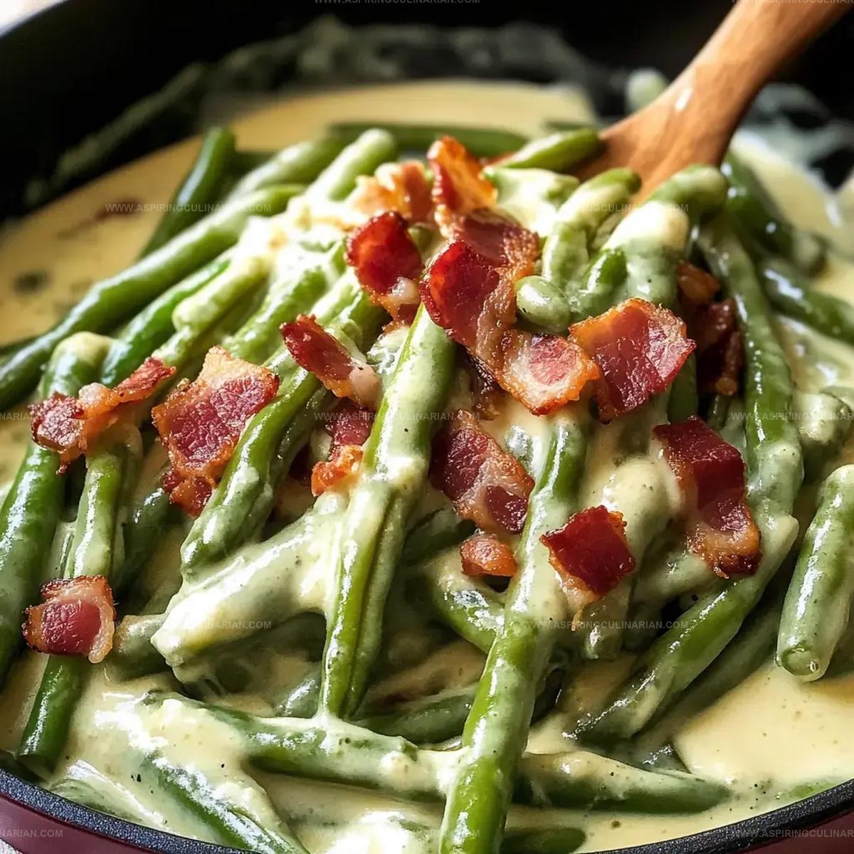 Creamy Parmesan Green Beans Recipe