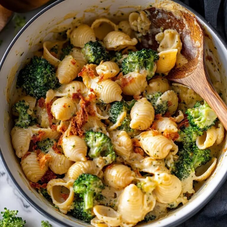 Creamy Vegan Broccoli Shells Recipe