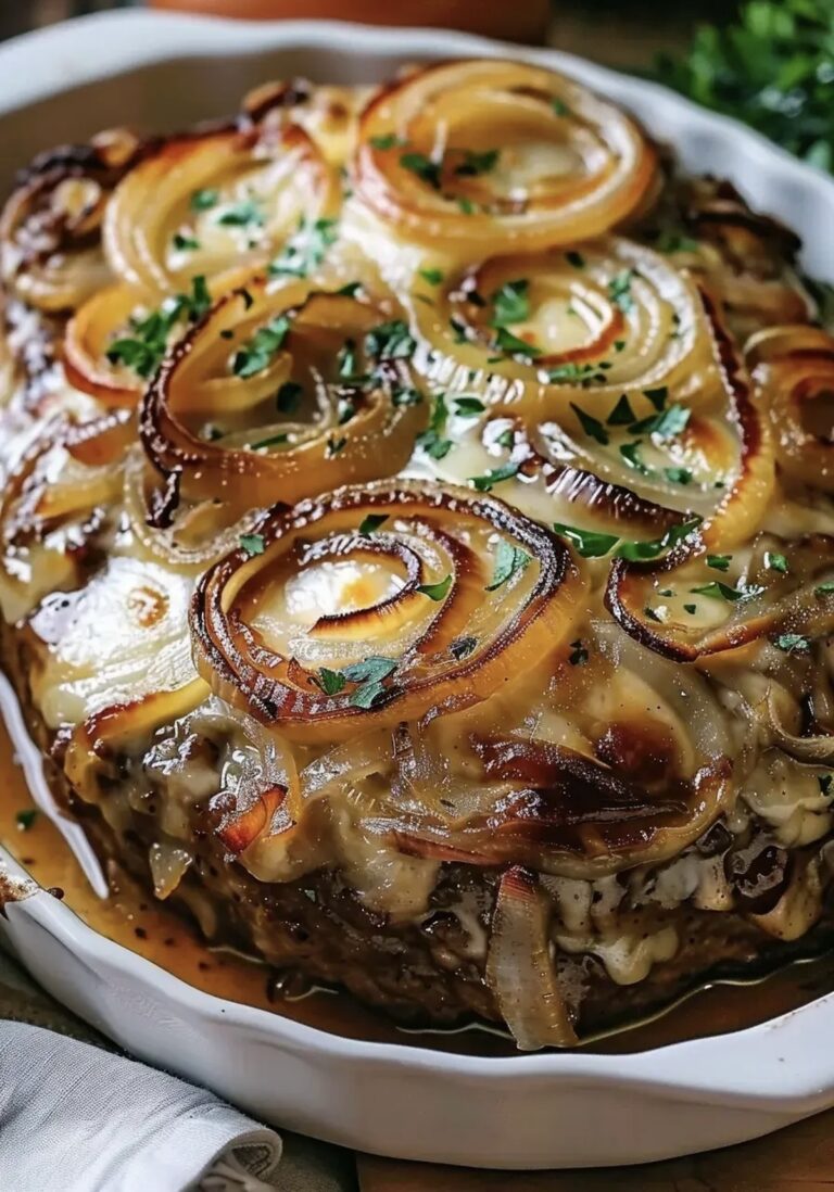 French Onion Meatloaf Recipe