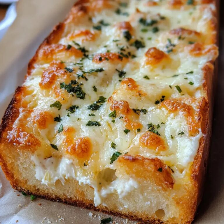 Cheesy Garlic Bread Recipe