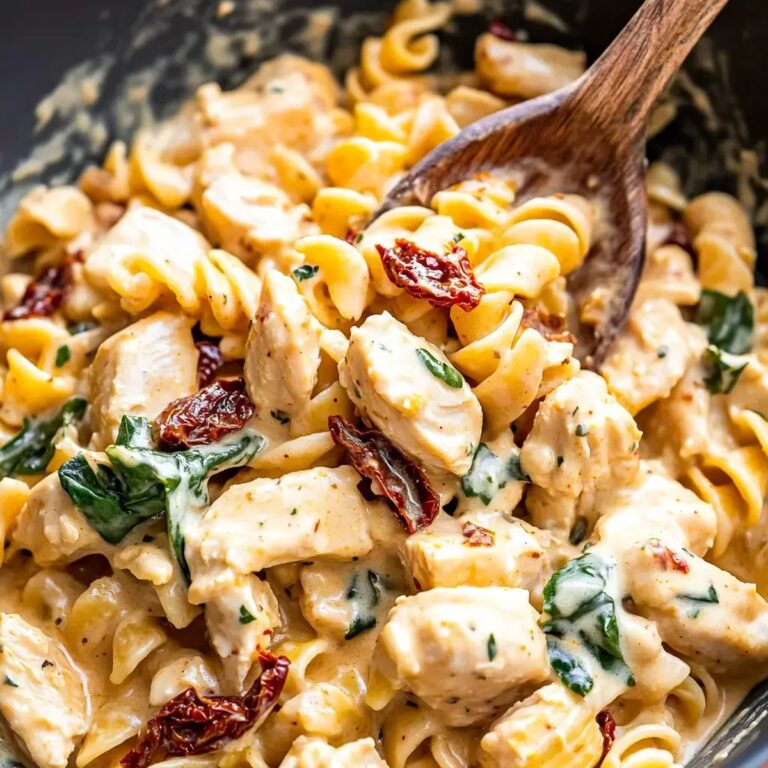Sun Dried Tomato Chicken Pasta Recipe