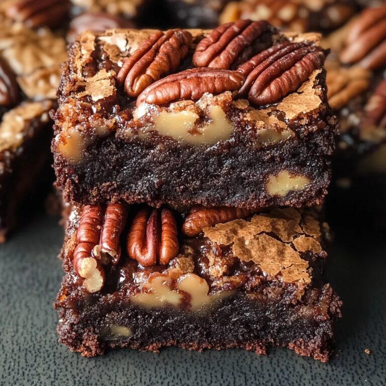 Easy Pecan Pie Brownies Recipe
