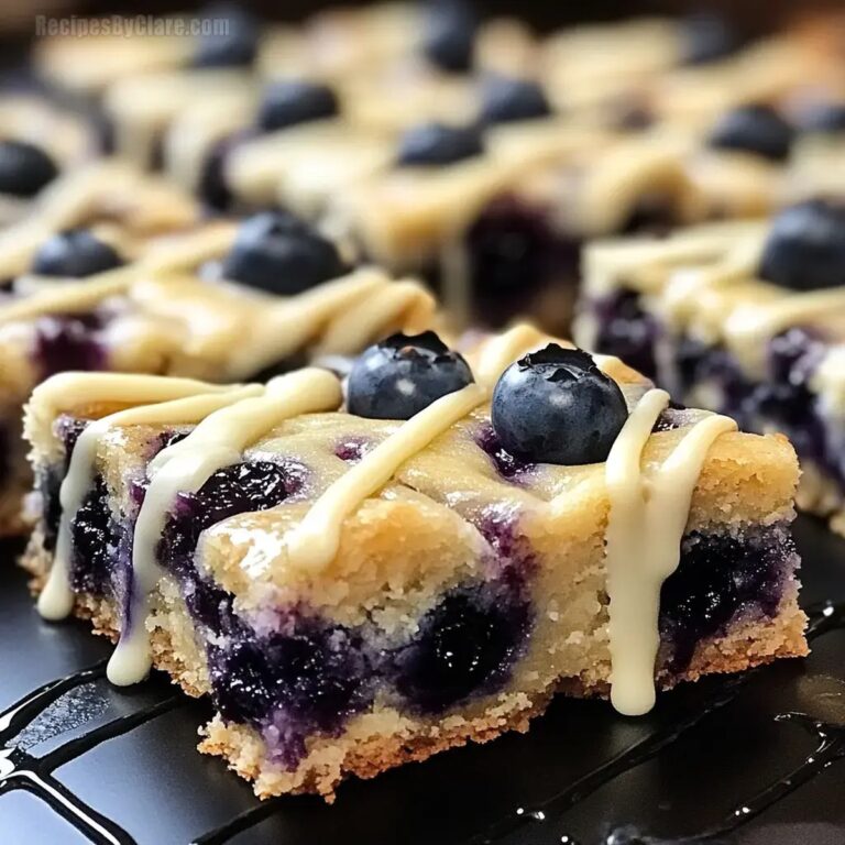 Blueberry Lemon Cookie Bars Recipe