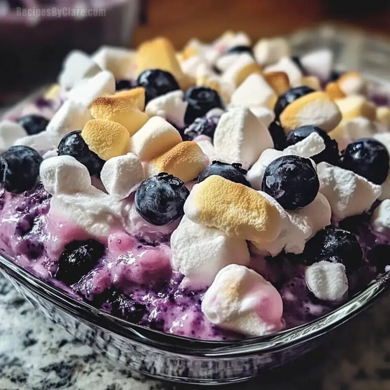 Blueberry Marshmallow Delight Recipe