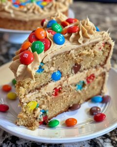 Mms Peanut Butter Cake With Peanut Butter Frosting Recipe
