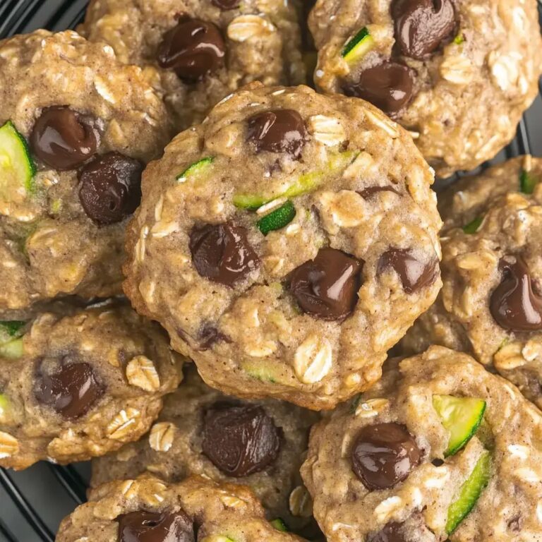 Zucchini Oat Choc Cookies Recipe