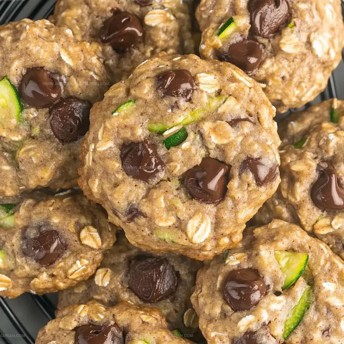 Zucchini Oat Choc Cookies Recipe