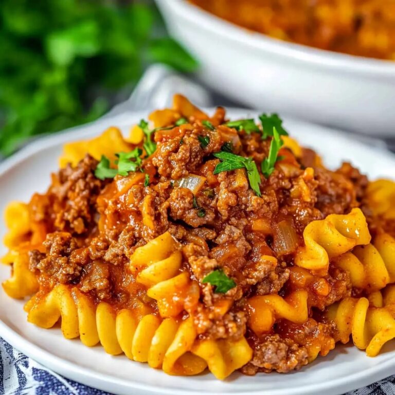 Sloppy Joe Casserole Recipe