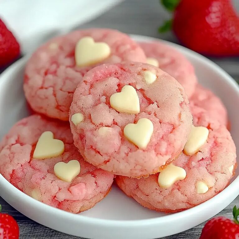 Valentine Strawberry Cookies Recipe