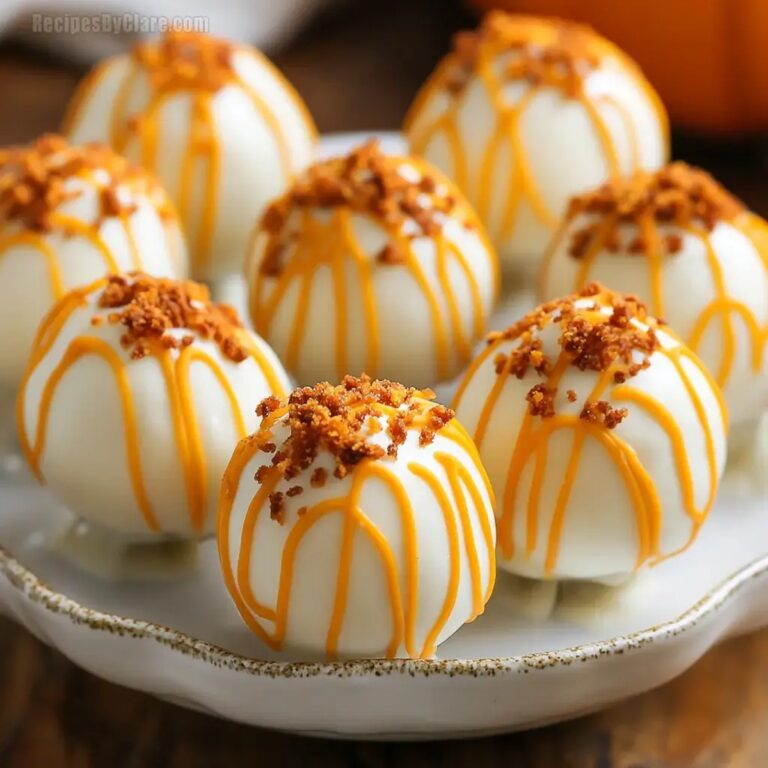 Pumpkin Spice Cake Pops Truffles Recipe