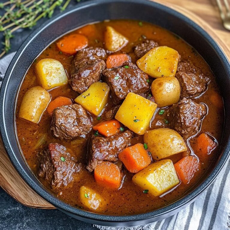 Homemade Beef Stew Recipe