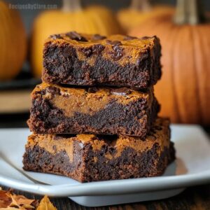 Pumpkin Swirl Brownies Recipe