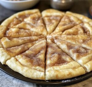 Cinnamon Sugar Pizza Crescent Rolls Recipe