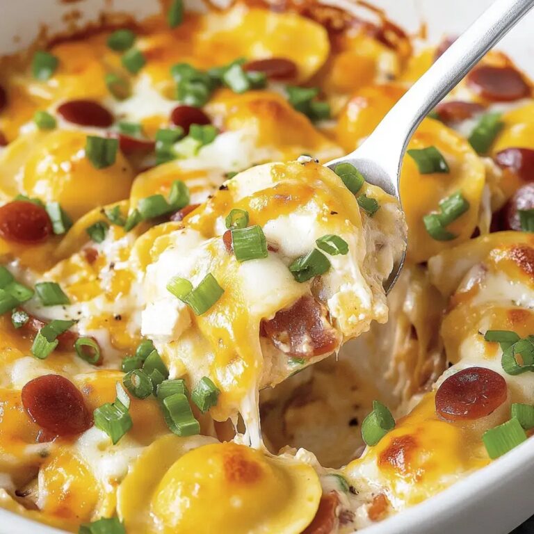 Pierogi Casserole With Kielbasa Recipe